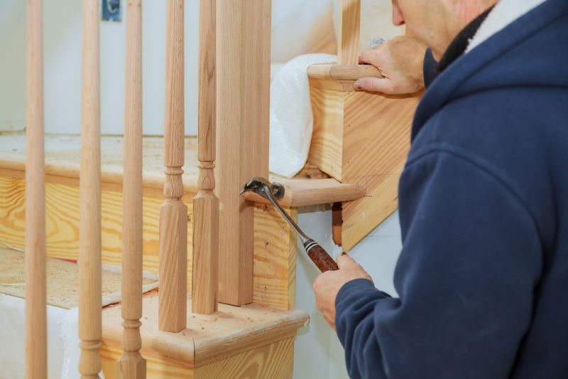 Banister Sanding in Overland Park, KS