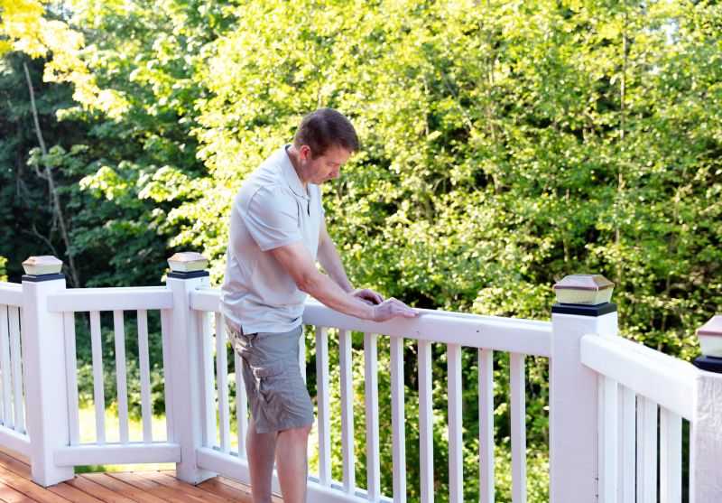 Wood Handrail Repair in Wilmington, NC