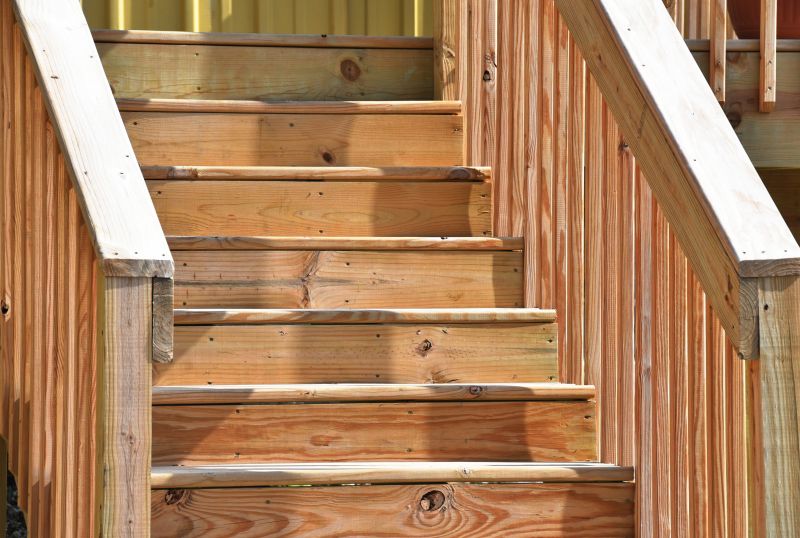 Wood Stairs Replacement in Conroe, TX
