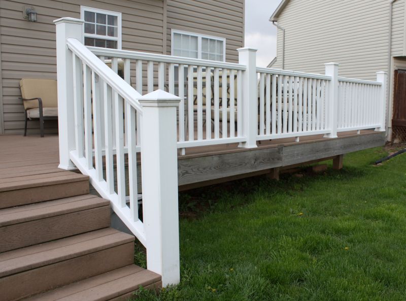 Wooden Banister Installation in Alpharetta, GA